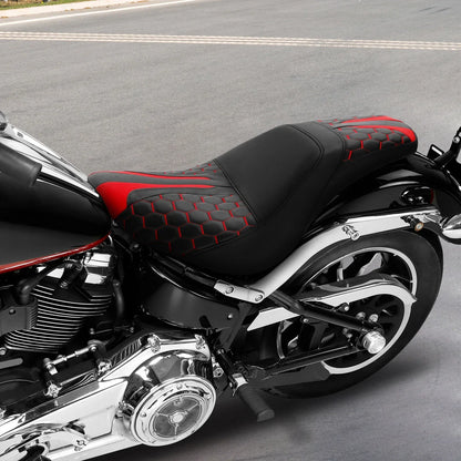 Rider Driver Passenger Seat for Harley Softail Low Rider (2018-2023)