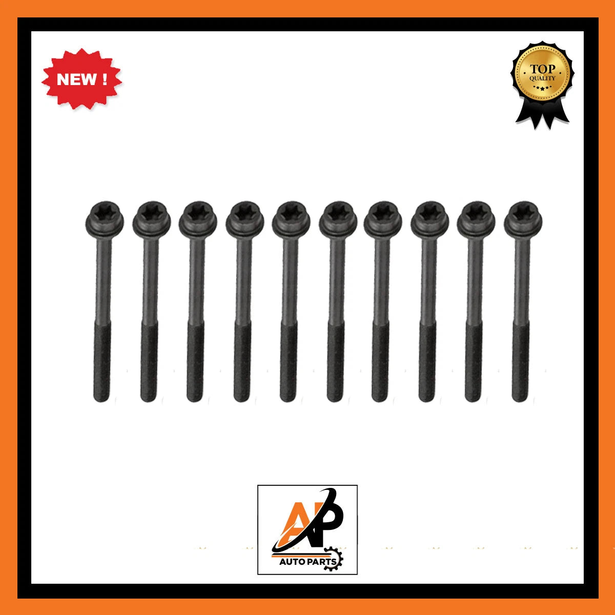 Head Bolts Set Replacement for Ford Fiesta VI ST150 2.0 (2008–2017)