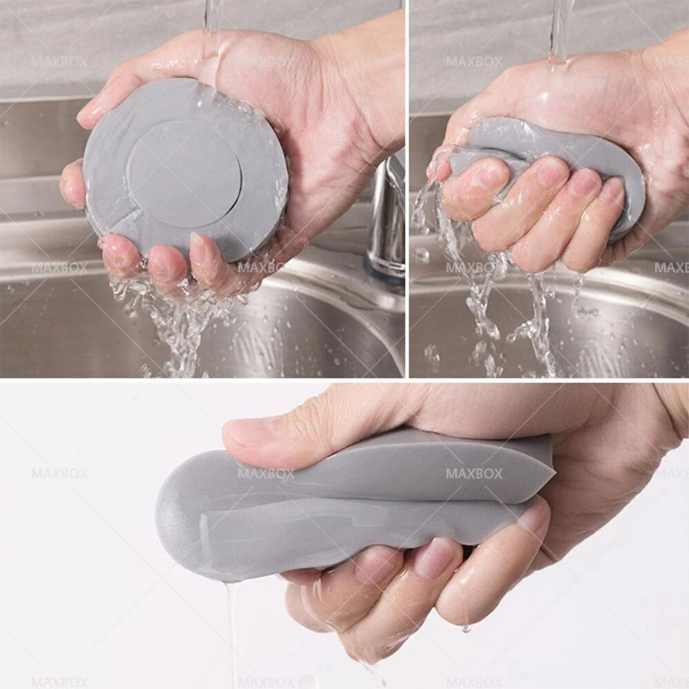 Absorbent Soft Sponge Faucet Splash Catcher - Fast Drying & Compact