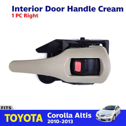 Interior Door Handle Cream Right Fits Toyota Corolla Altis ZRE141 4D 2010-13 D06