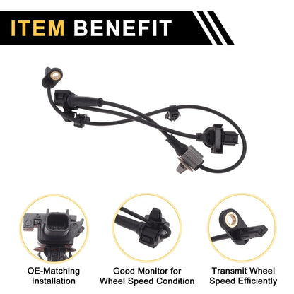 ABS Wheel Speed Sensor for Honda ELYSION RR7 (2013-2016) 1 x Rear Left