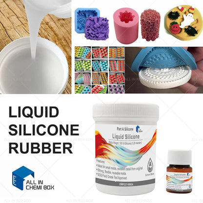 Silicone Mold Liquid Rubber 100:3 Mix for SH25 5Kg 10Kg White