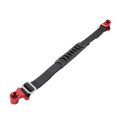 Rear Seat Rescue Pull Strap Sling Belt for Honda & Suzuki Dirt Bike Red