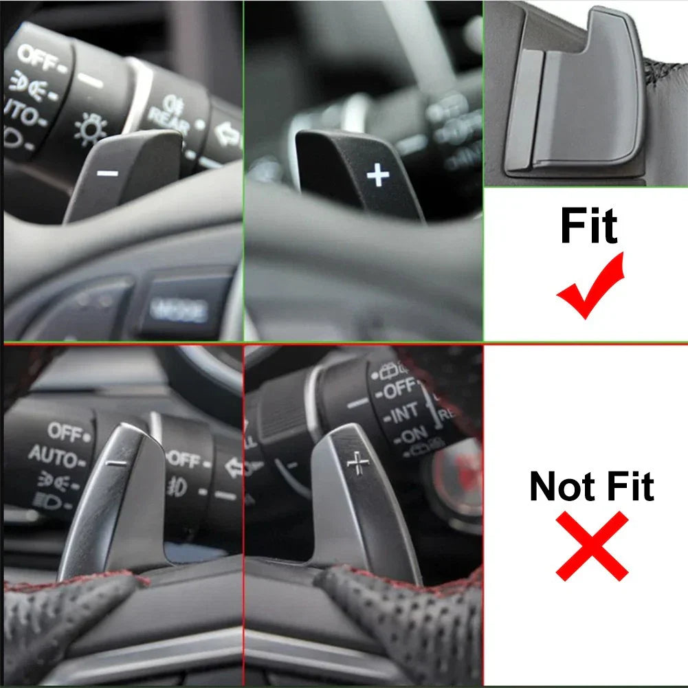 Steering Wheel Shifter Paddle Extensions for Honda Acura MDX ILX RDX TSX TLX