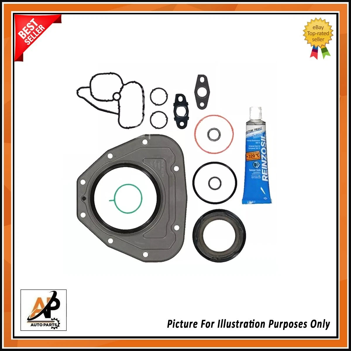 Crankcase Gasket Set Replacement for Fiat Talento 2.0 Diesel (2016–2020)