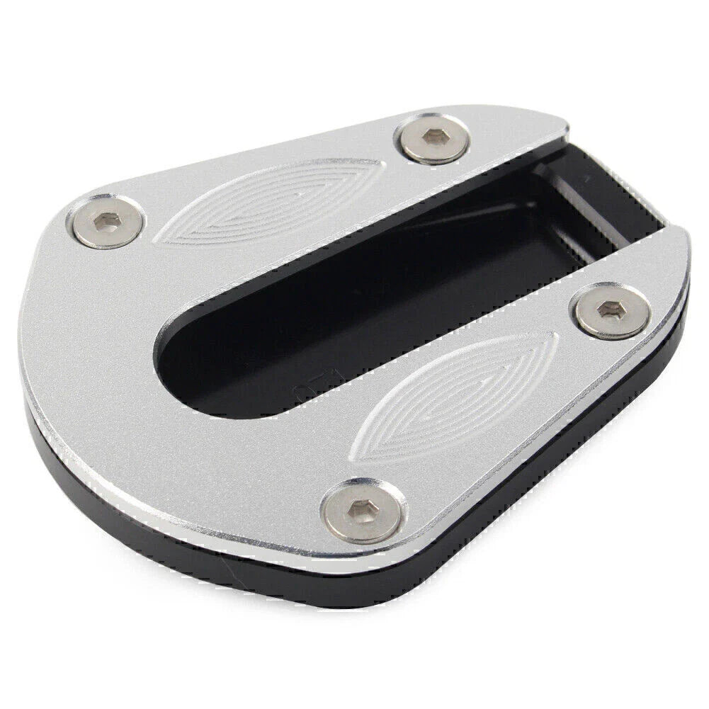Black Side Stand Enlarger Pad for BENELLI TRK 502 (2017-2023)