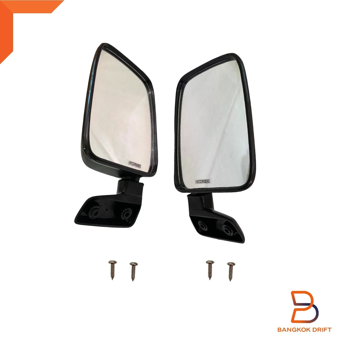 Left Right Side Door Wing Mirror Black for Daihatsu Hijet Pickup (1981-2023)