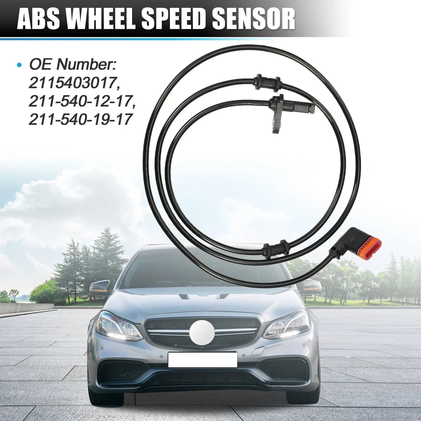 ABS Wheel Speed Sensor for Mercedes-Benz (2010-2016)
