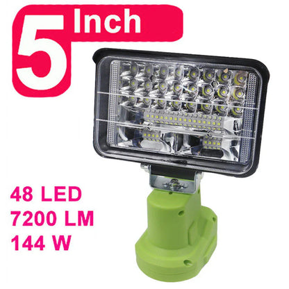 Cordless Work Light for RYOBI 14.4V 18V Lithium One+ Battery