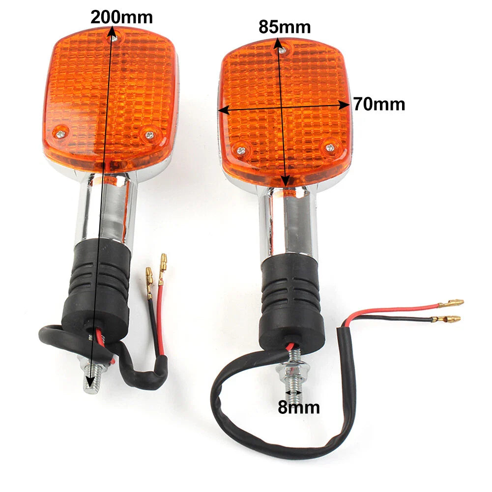 Turn Signal Indicator Lights Amber for Honda Magna Rebel CMX (1985-2003)