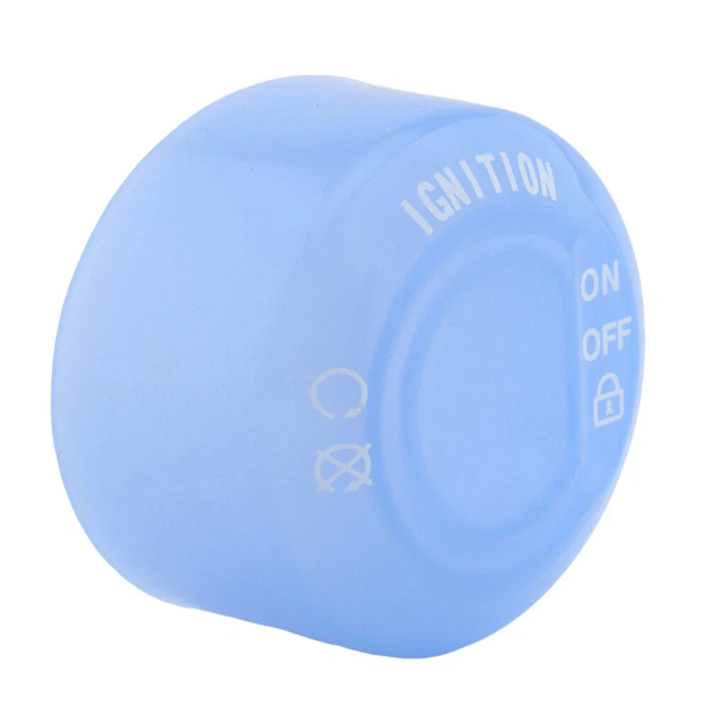 Blue Engine Start Stop Button Cap Protector Cover for BMW R1200GS R1250 F750GS (2013-2023)