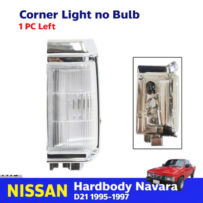 Corner Lights Turn Lamp Left Fits Nissan Navara D21 Hardbody Pickup 1995-97 D06