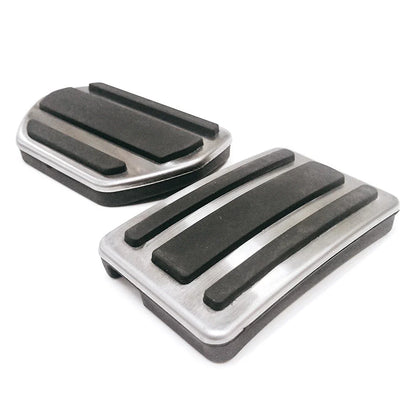 Steel Brake Gas Pedal Covers for Peugeot 508, Citroen C5 (2011-2014)