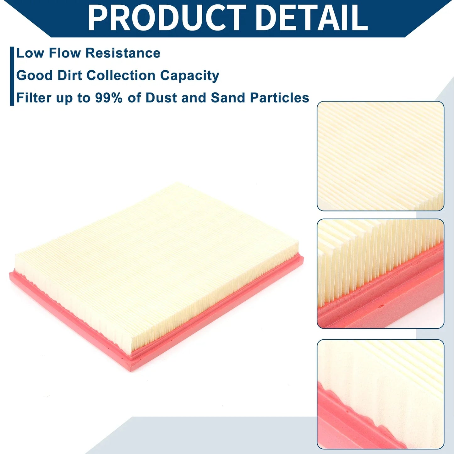 Car Engine Air Filter for Chevrolet Astra (2000-2008) - 1 x Quality Filter