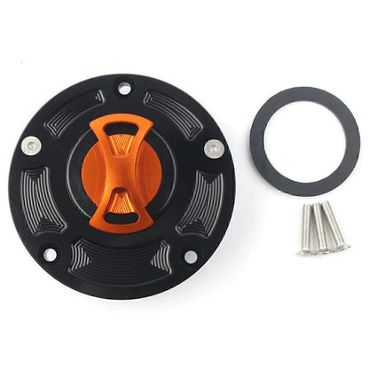 Fuel Tank Cap Cover Bow-tie Orange for Benelli BJ250 TNT 300 600 502C 752S BN302