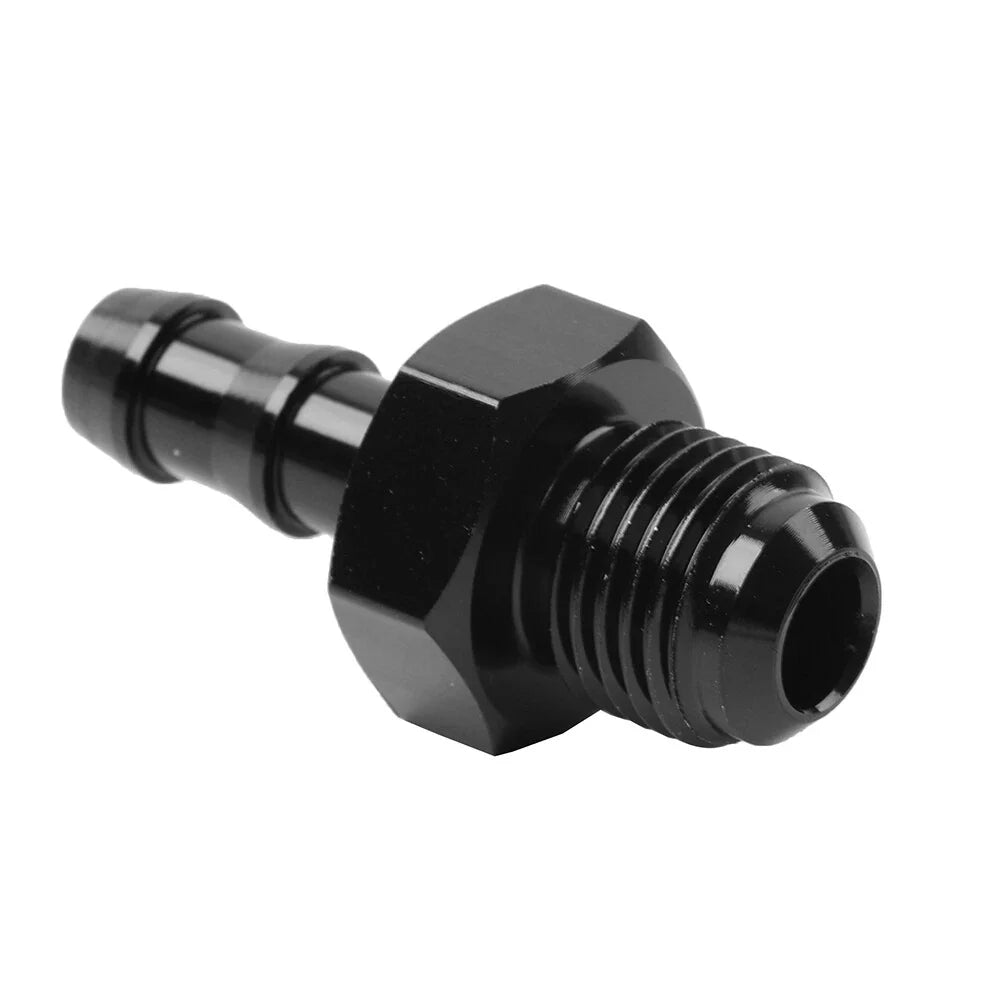 6AN Male to 5/16" Barb Push Lock Fitting for Oil Fuel Hose Adapter