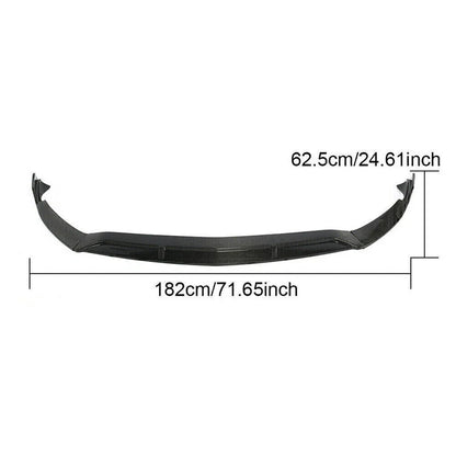 Carbon Fiber Front Bumper Lip Spoiler for Benz A-Class A220 (2019)