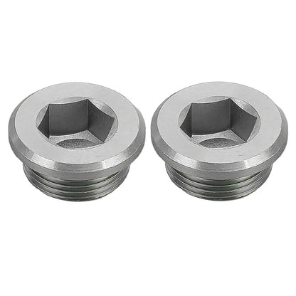 2 x Rear Axle Differential Drain Plugs with O-Rings for BMW F01 F10 F30 F32 G30