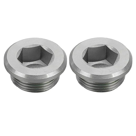 2 x Rear Axle Differential Drain Plugs with O-Rings for BMW F01 F10 F30 F32 G30