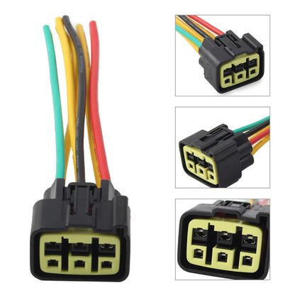 Regulator Rectifier Connector Plug for GSR400 LTF400 TRX250 TRX400 DS450