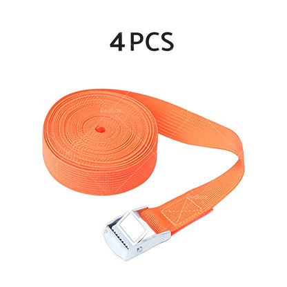 2M Metal Buckle Cam Tie Down Straps for Cargo Ratchet Lashing