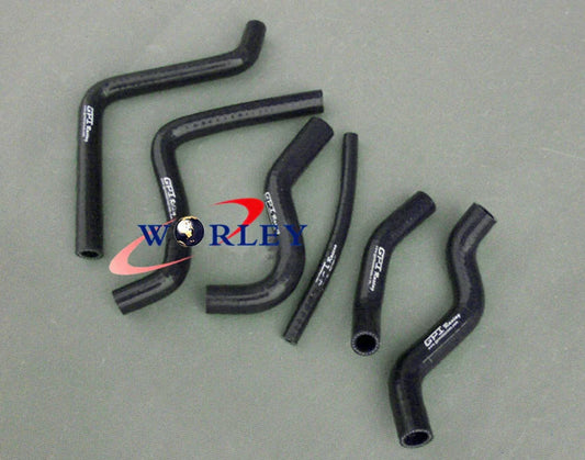 Aluminum Radiator & 6 Hose Set for Honda CR125R CR125 (2000-2001)