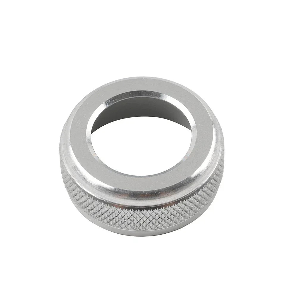 Silver Console Volume Button Switch Ring for Lexus NX250 NX350h NX450h (2022-2024)