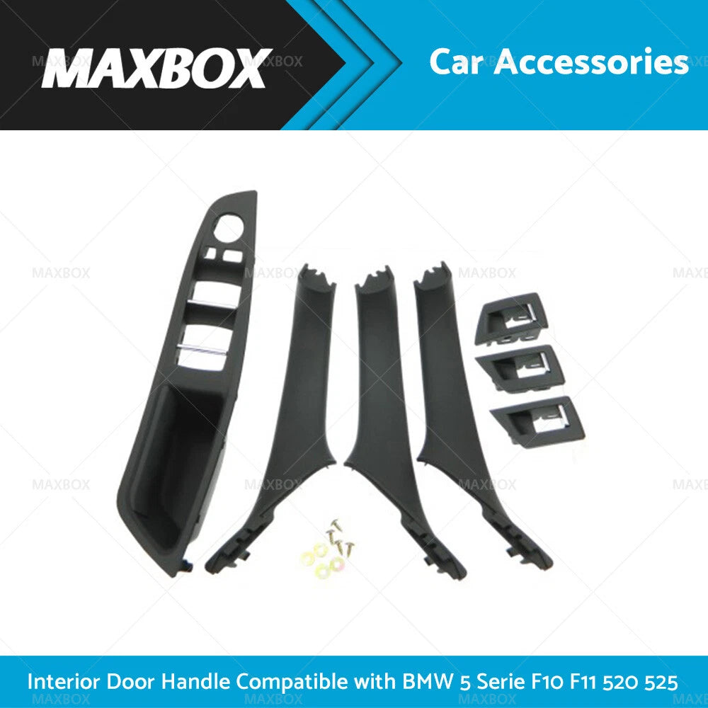 Interior Door Handle Trim Cover for BMW 5 Series F10 F11 520 525 (2010-2017)