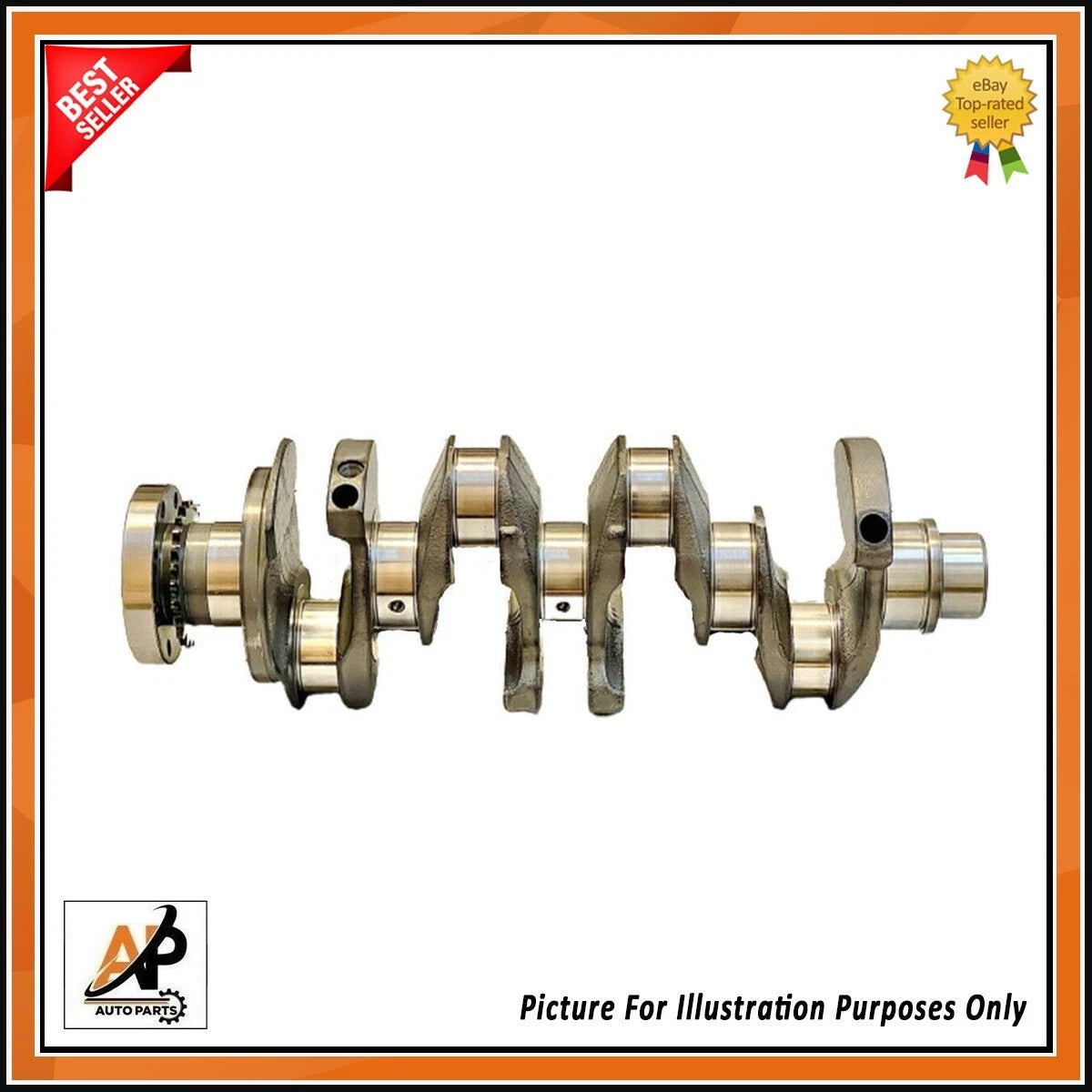 Crankshaft Without Gear for Land Rover Jaguar 204DTD 2.0 Diesel (2010–2024)
