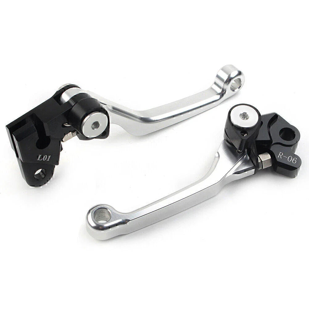 CNC Pivot Brake Clutch Levers for HONDA CRF125R 150R 250R 450R (1997-2021)