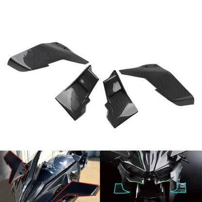 Front Winglets for KAWASAKI NINJA H2 R Aerodynamic Fairing (2015-2023)