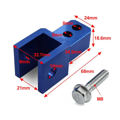 8MM Motorcycle Height Extension Shock Absorber Riser for Various Models