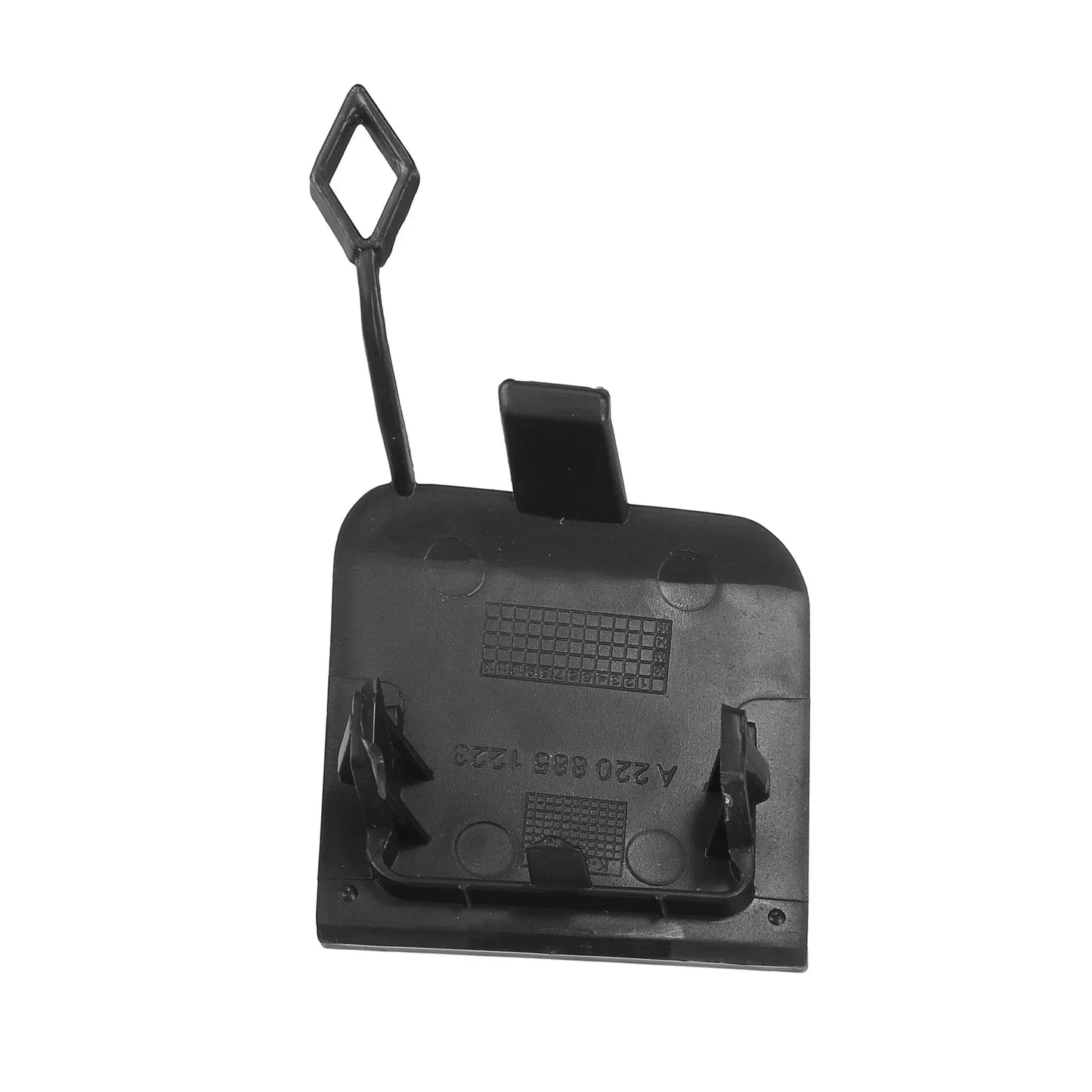 Front Right Bumper Tow Hook Cover for Mercedes-Benz S500 (2000-2001) Black