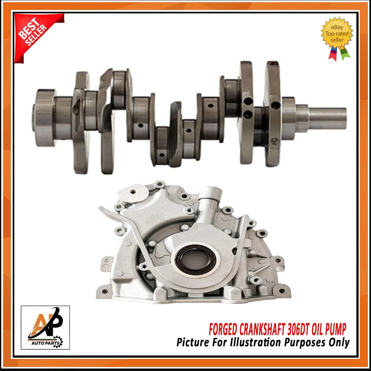 Crankshaft Oil Pump Replacement for Land Rover 3.0 Range Rover (2010–2022)