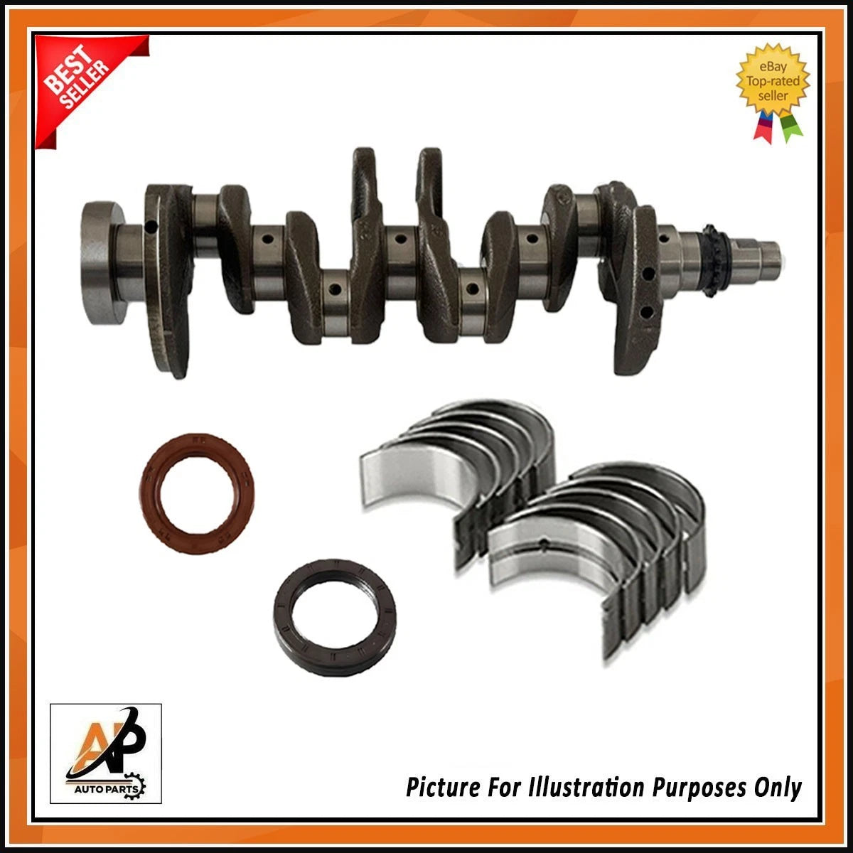 Engine Rebuild Kit Replacement Crankshaft for Hyundai i30 Veloster 1.6 (2012–2019)
