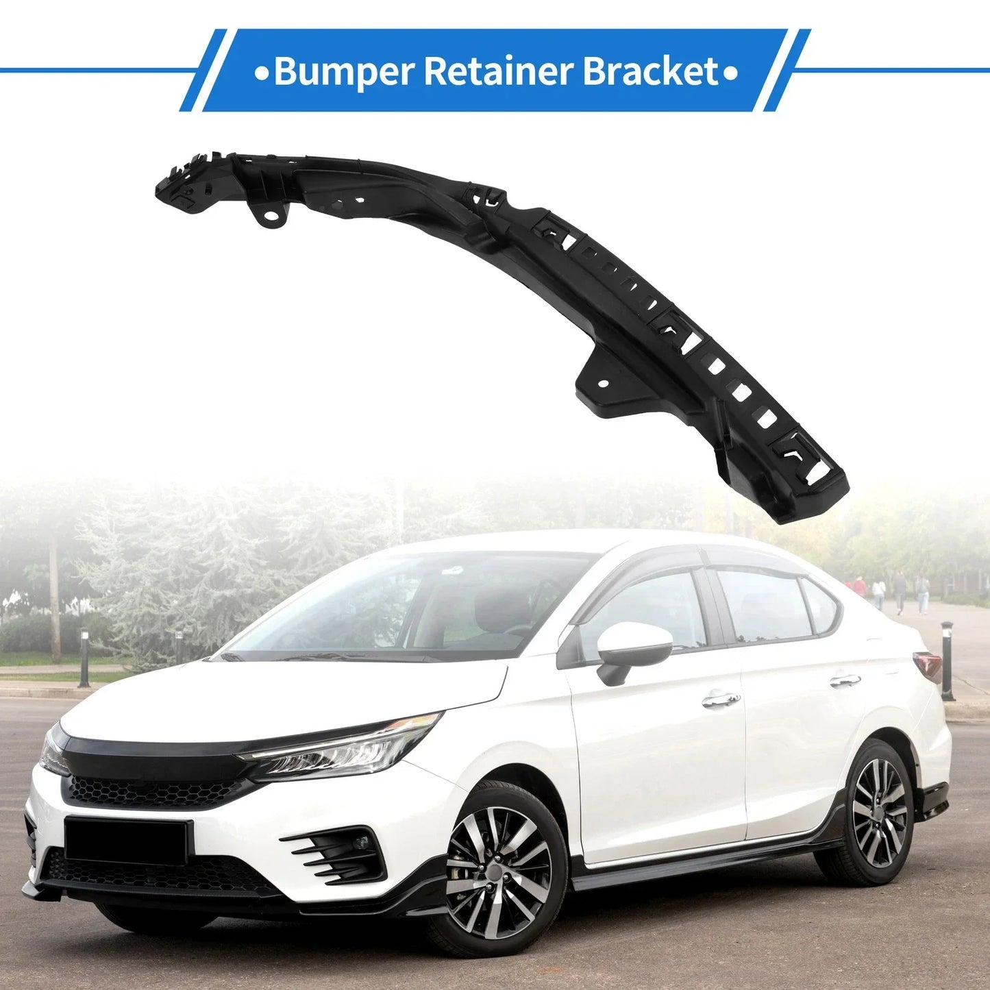 Front Left Bumper Retainer Bracket for Honda City (2009-2014)