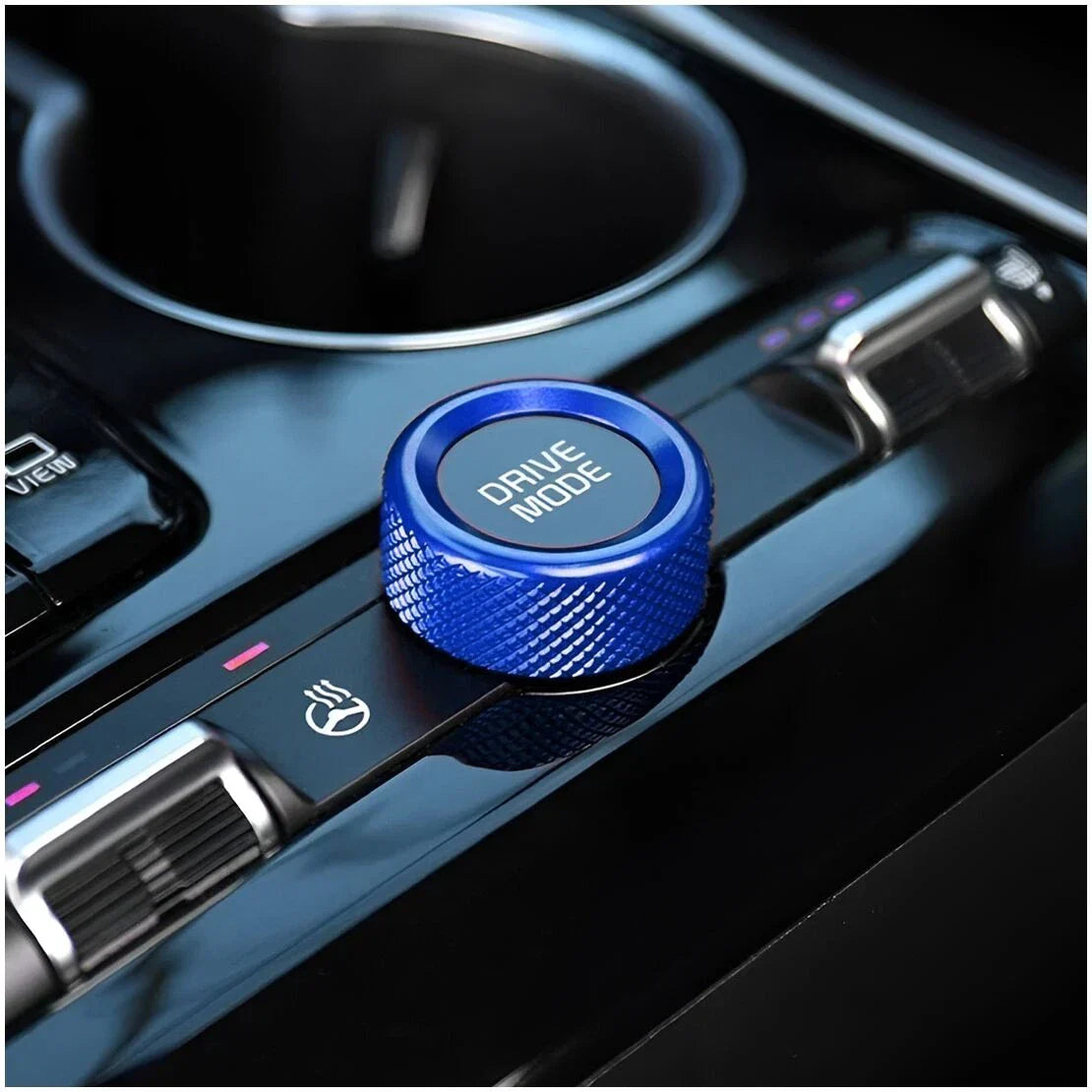 Blue Drive Mode Adjustment Knob Ring Cover for Kia K5 (2021-2025)