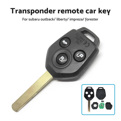 Transponder Remote Car Key for Subaru Outback, Liberty, Impreza, Forester