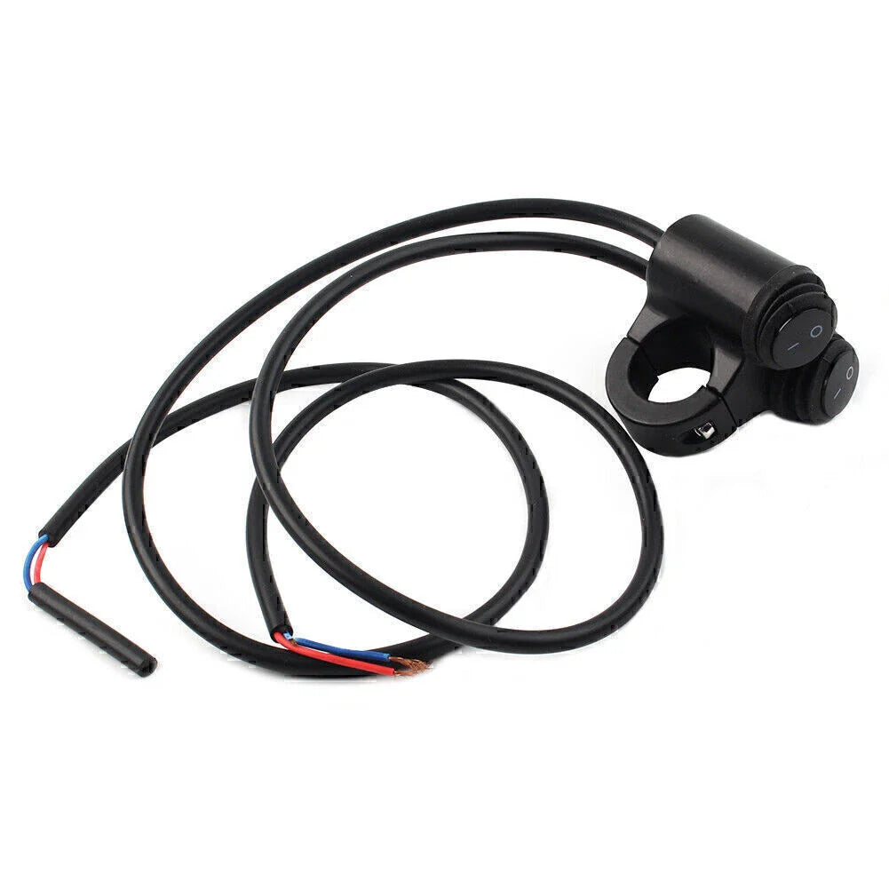12V 7/8" Motorcycle Handlebar Fog Spot Light w/ Dual On Off Switch