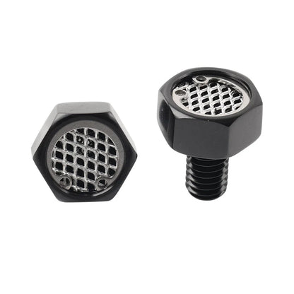Black Head Breather Bolt for Harley Big Twin Touring Road King Sportster XL 883
