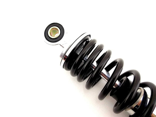 320mm JBS Black/Chrome Rear Shock Absorbers for Yamaha DT400