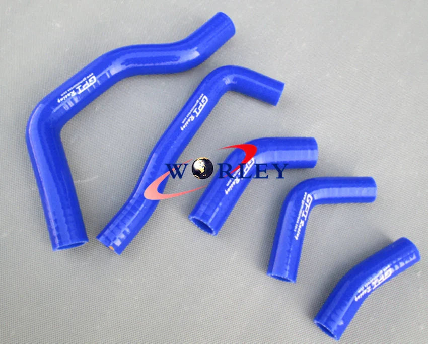 Silicone Radiator Hose for Honda CRF450R 2005-2009 - Blue