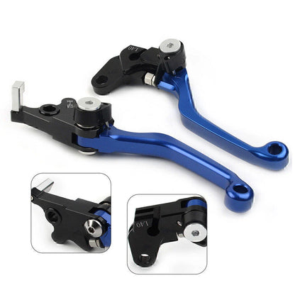 Pivot Clutch Brake Levers  Blue for Suzuki DRZ400S DRZ400SM DRZ400E (00-22)