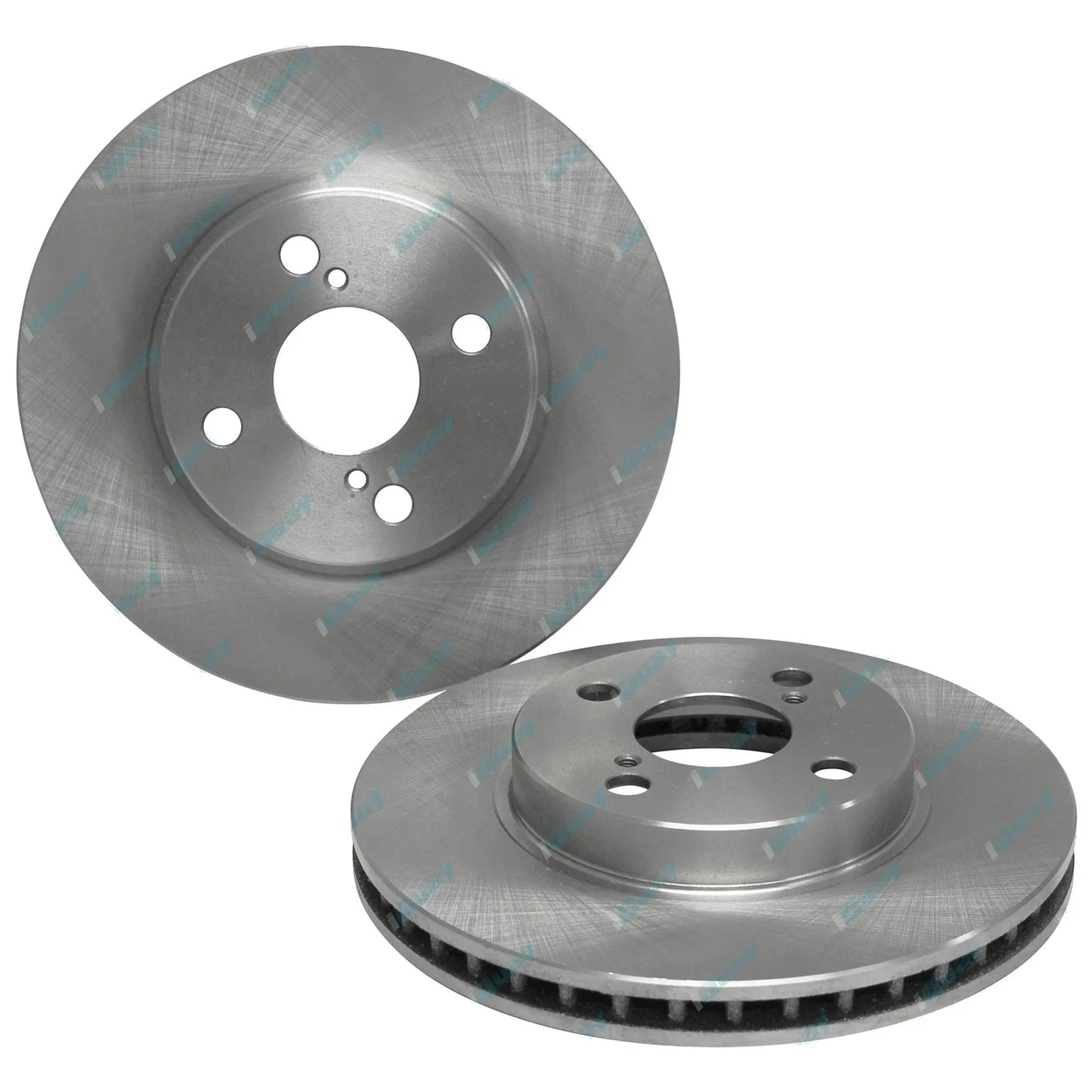 Front Disc Brake Rotors 2 x 238mm for Toyota Corolla AE92 AE94 AE95 AE96 (1988-1995)