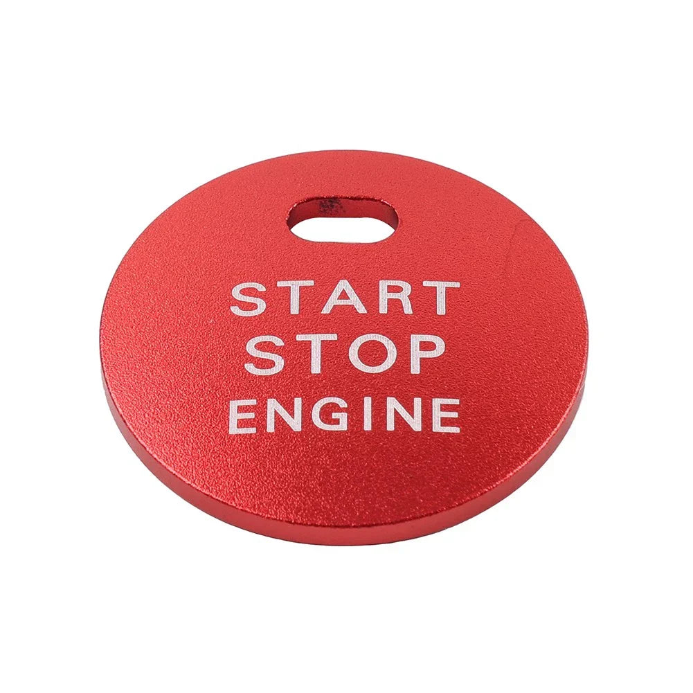 Red Engine Start Push Button Cover Trim for Mazda 3, 6, CX-5 (2003-2023)