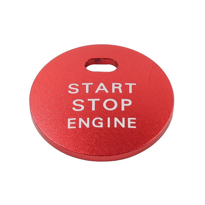 Red Engine Start Push Button Cover Trim for Mazda 3, 6, CX-5 (2003-2023)