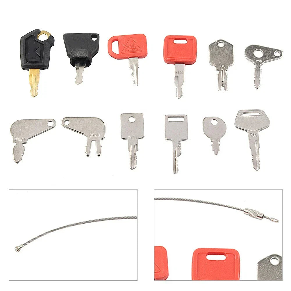 Ignition Keys for John Deere, Caterpillar, Komatsu, Bobcat