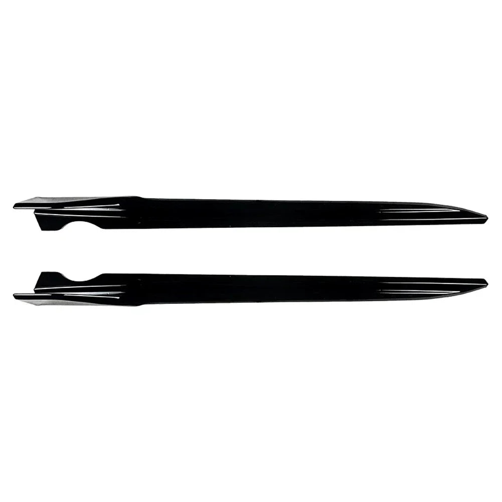 Skirt Extensions  Left Right for BMW G05 X5 LCI M Sport (2019-2025) Glossy Black