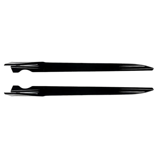 Skirt Extensions  Left Right for BMW G05 X5 LCI M Sport (2019-2025) Glossy Black