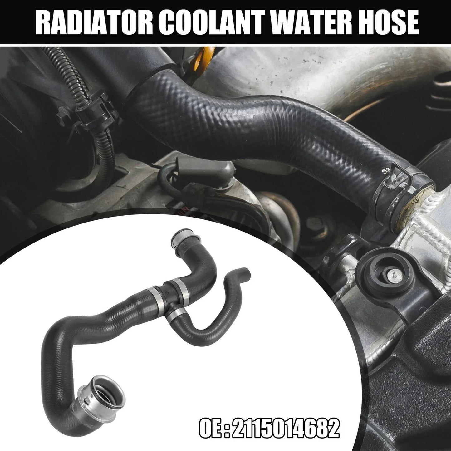 Lower Radiator Coolant Hose for Mercedes-Benz E350 (2006-2009)